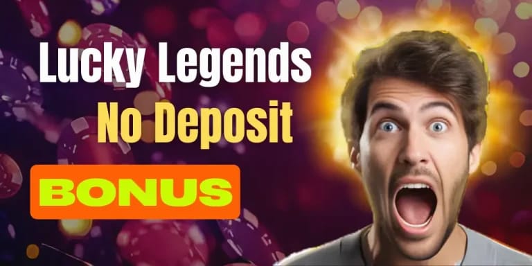 Lucky Legends Casino exclusive bonus offer