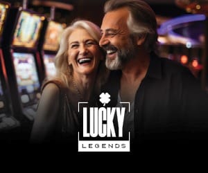 Claim Lucky Legends casino welcome bonus
